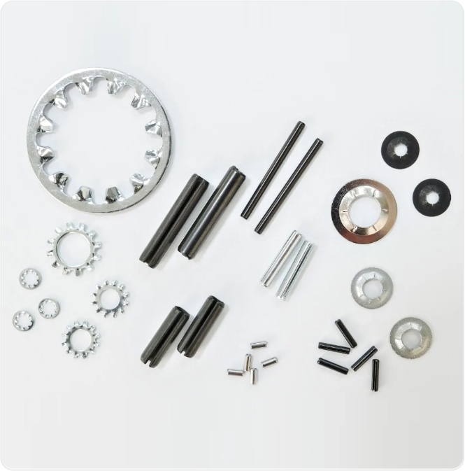 Spring Pins, Washers, Push-on Nuts